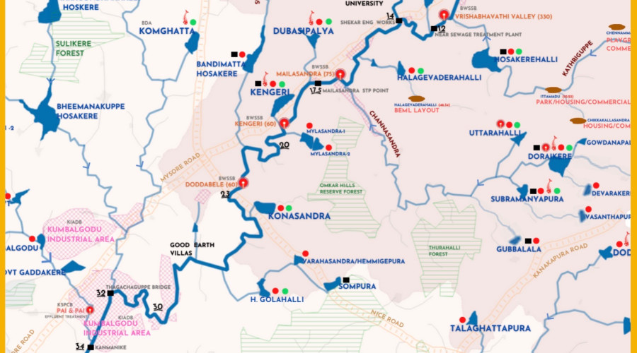 Click Image to launch Vrishabhavathi Map